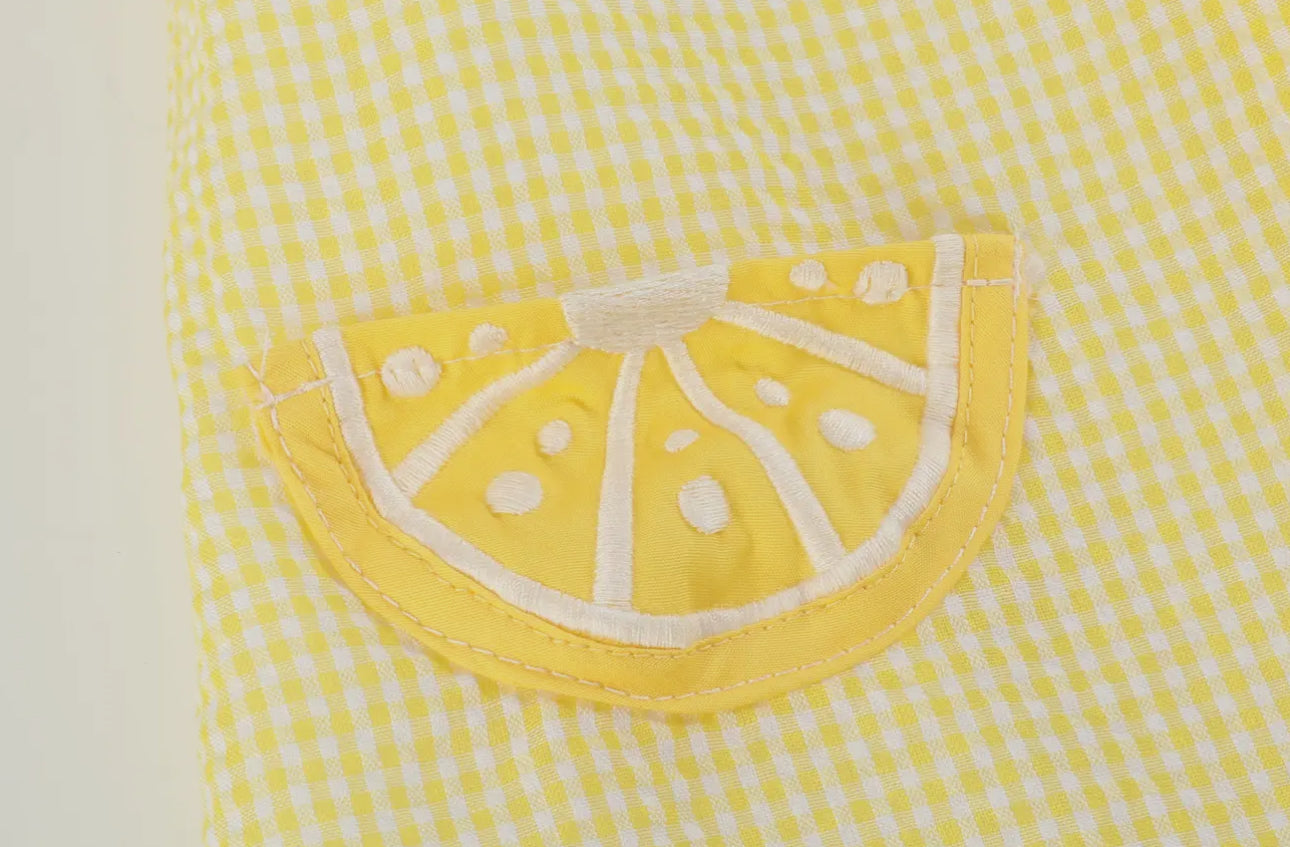 When Life Gives You Lemons Dress & Bloomers Set