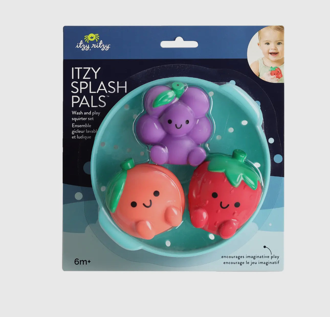 Itzy Ritzy Bath Pals Fruit Set