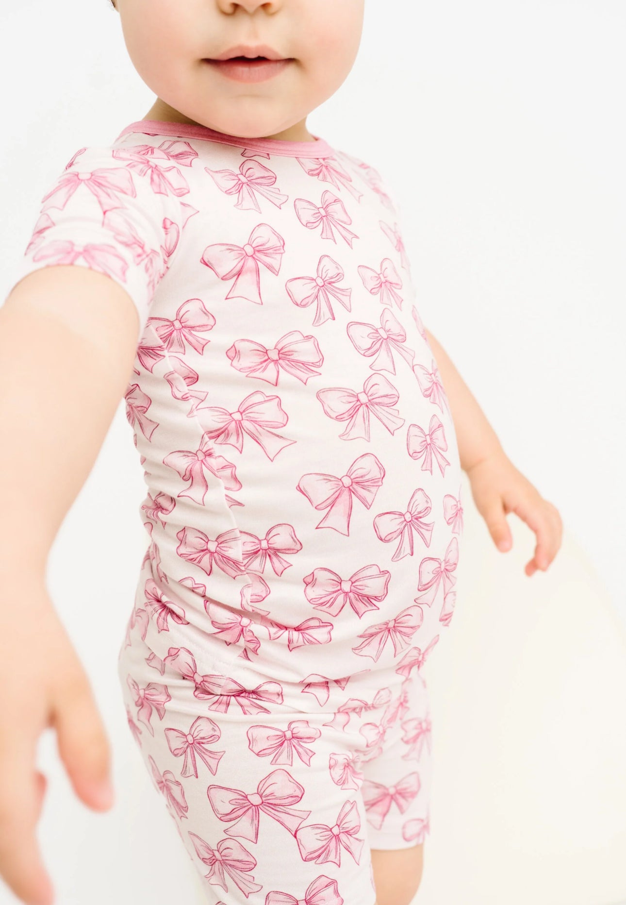 Pretty in Pink Pajamas Shorts Set