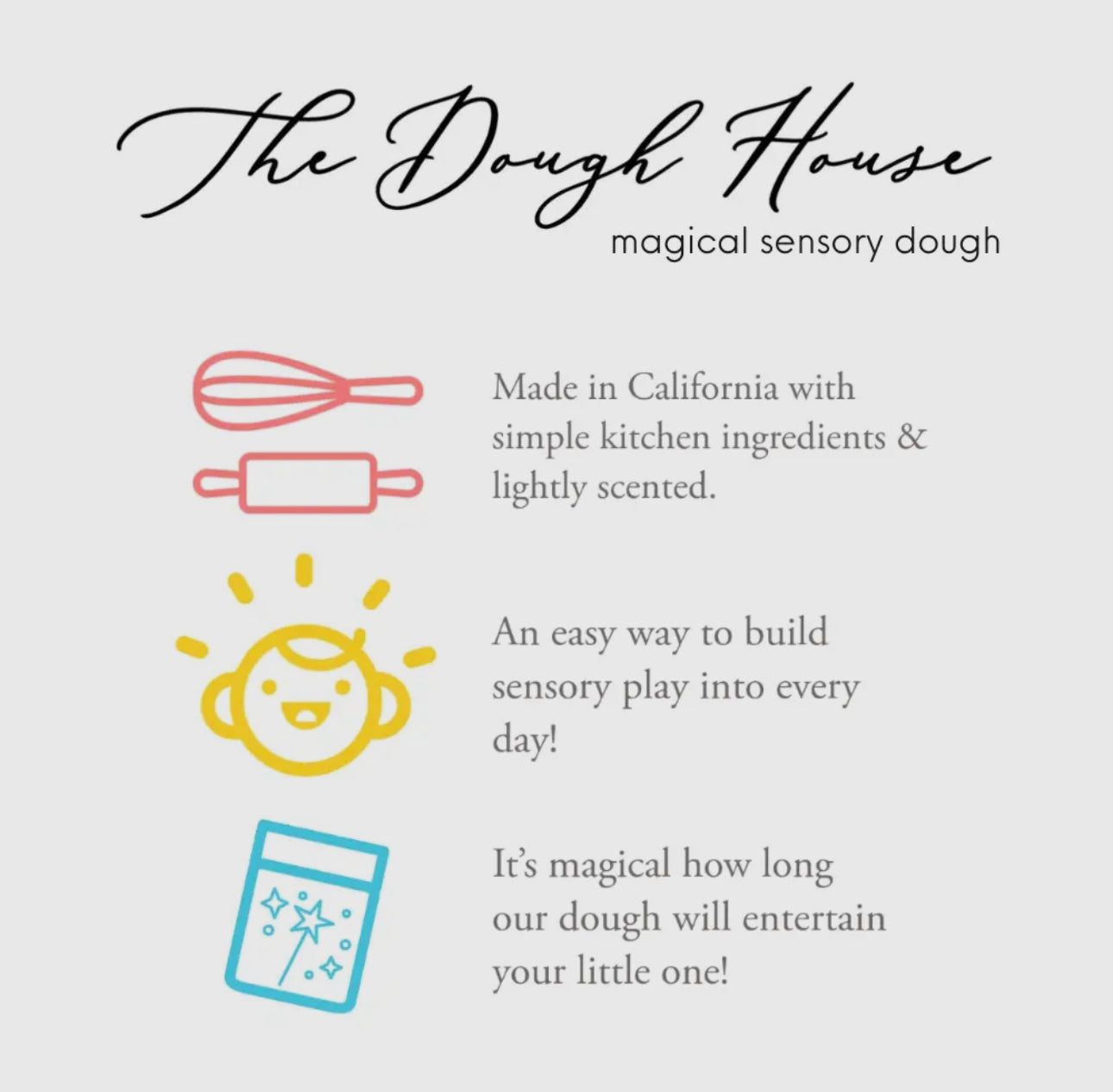 The Dough House - Magical Sensory Jars (Fun Size)