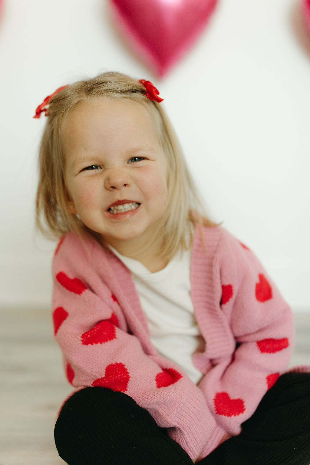 Heart Sweater Cardigan