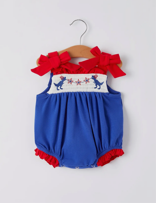 Fourth of July Dinosaur Bubble