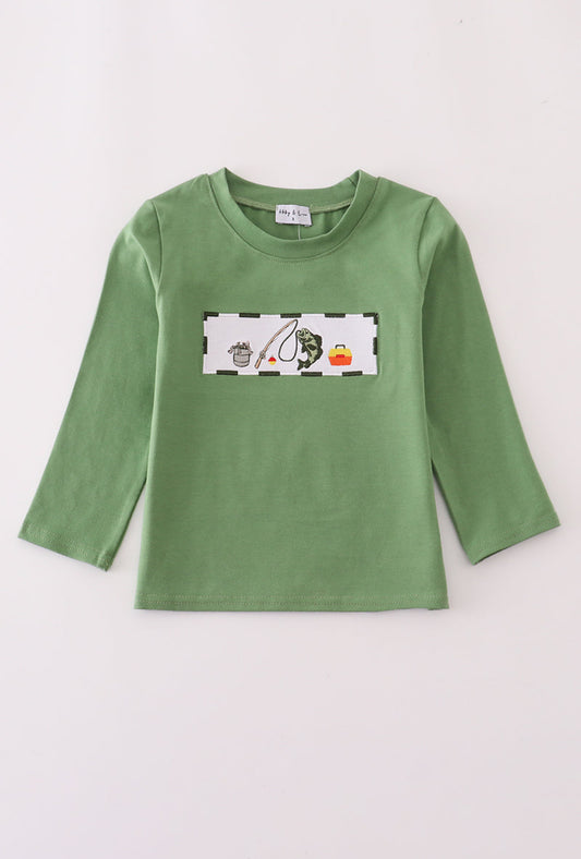 Embroidered Fishing Shirt