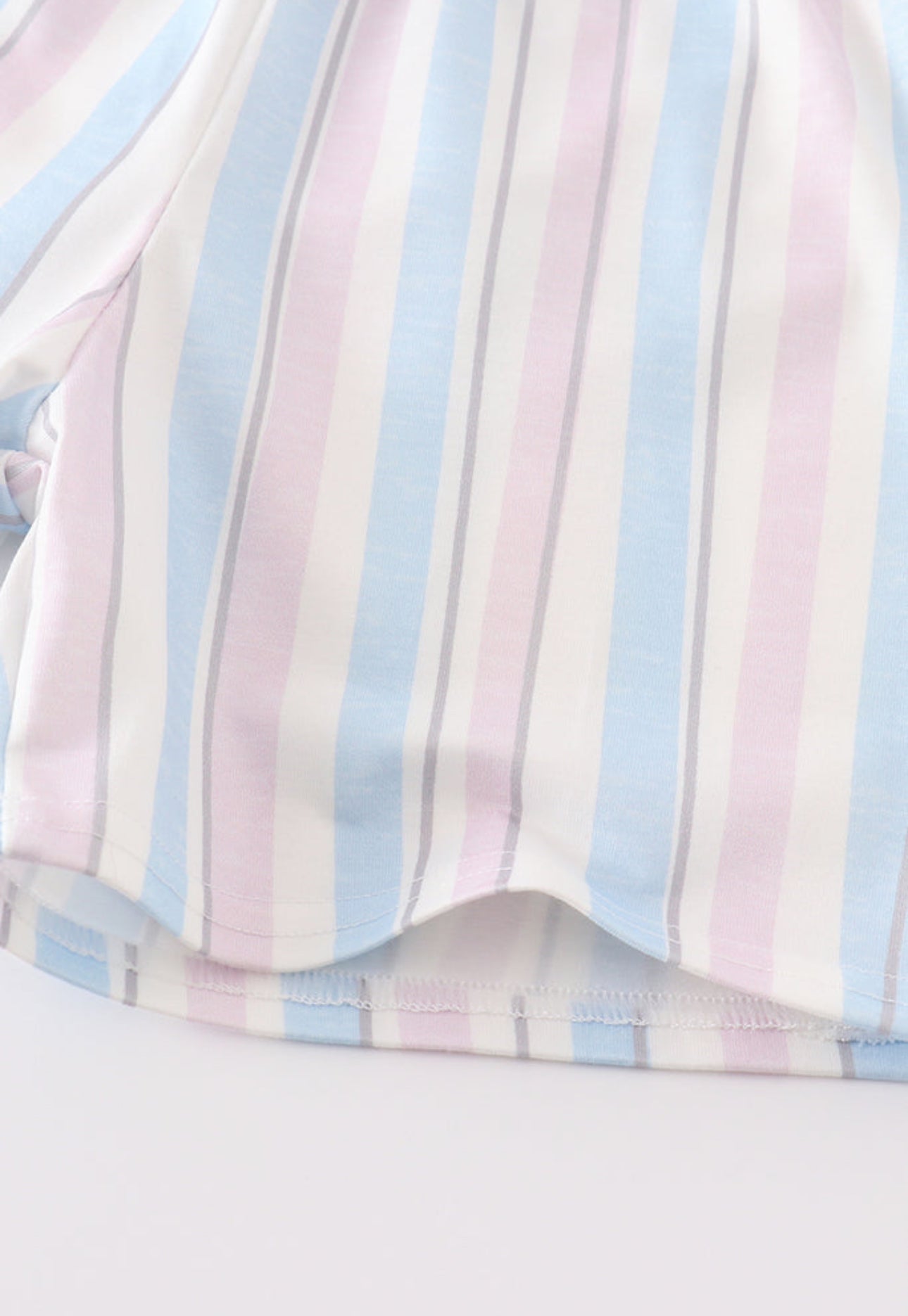Crab French Knot Boys Shorts Set