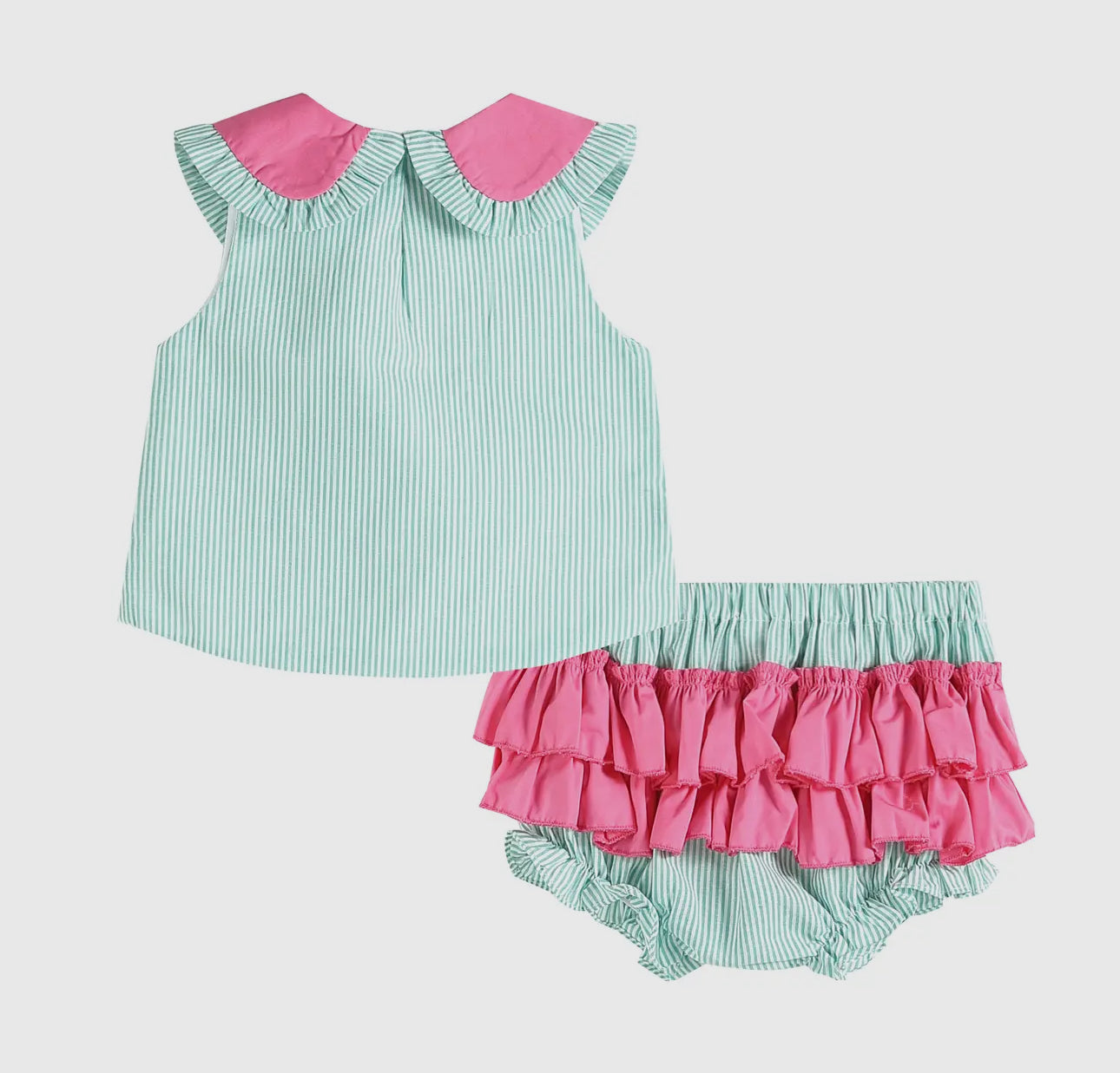 Watermelon Ruffle Bloomer Set