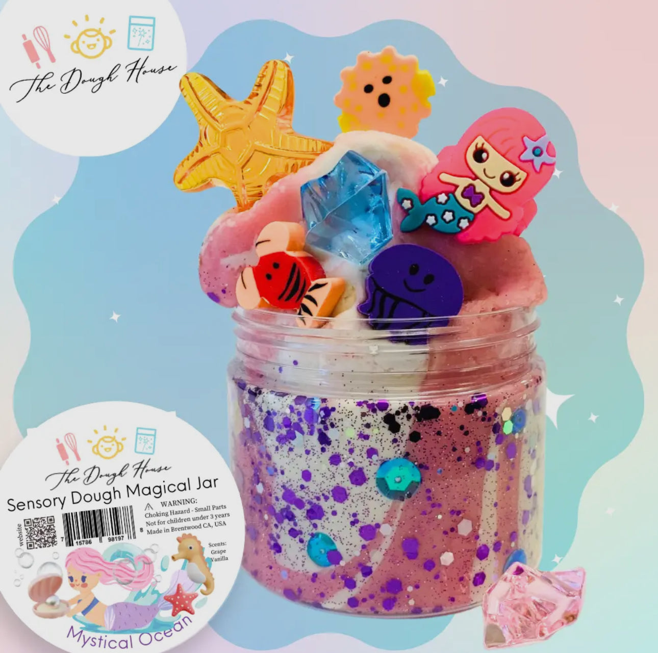 The Dough House - Magical Sensory Jars (Fun Size)