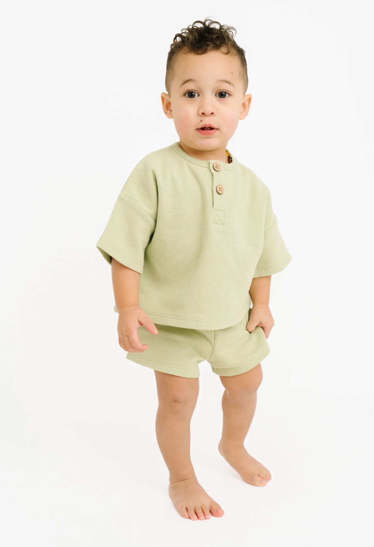 Meadow Waffle Slouchy Set