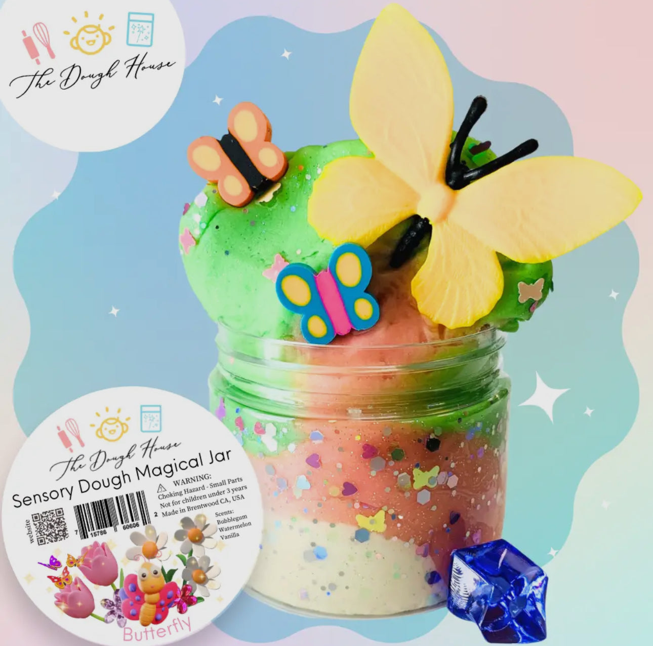 The Dough House - Magical Sensory Jars (Fun Size)