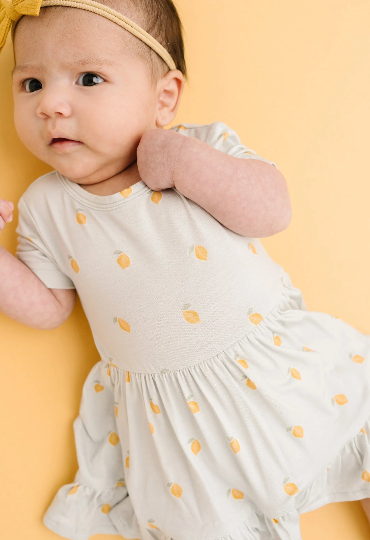 Lemon Delight Bodysuit Dress