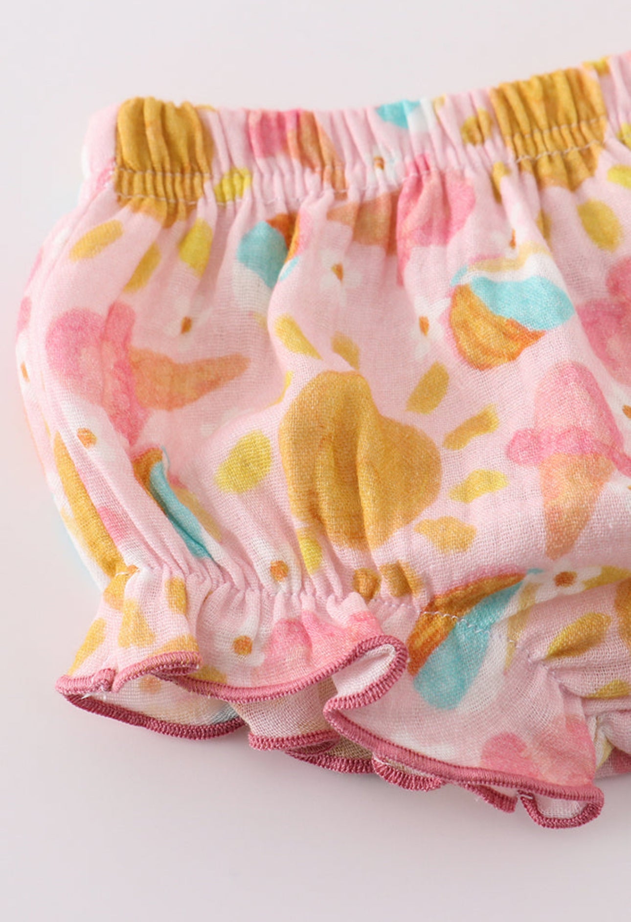 Sweet Summertime Muslin Baby Girls Set