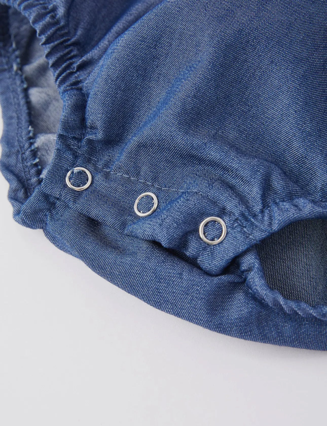 Farm Embroidered Smocked Bubble