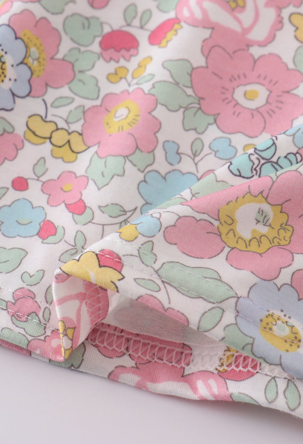 Blue Floral Print Set