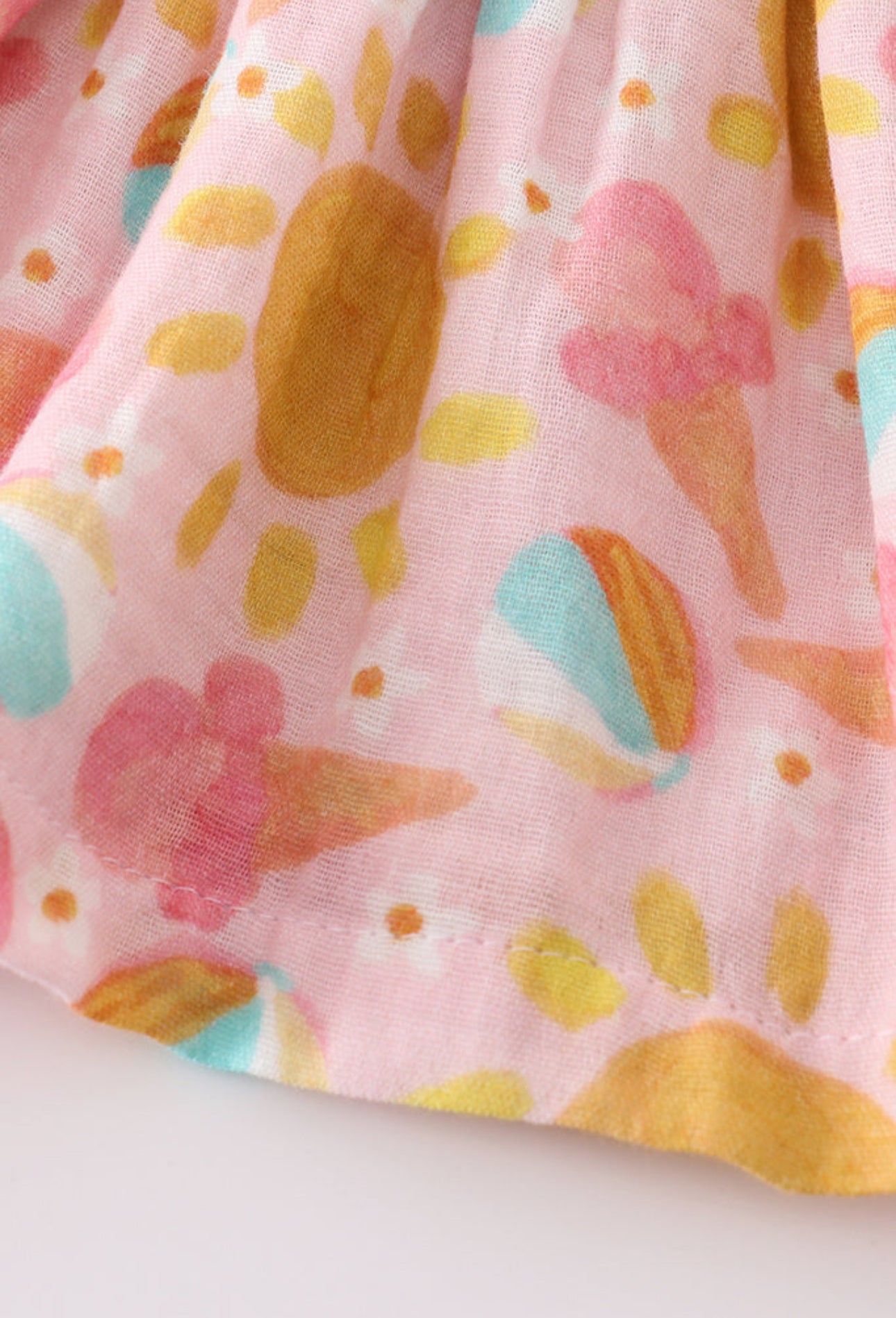 Sweet Summertime Muslin Baby Girls Set
