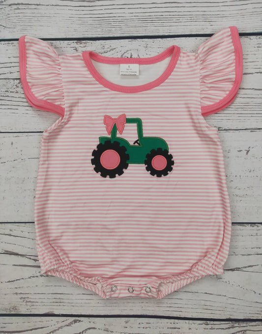 Baby Girls Tractor Bubble