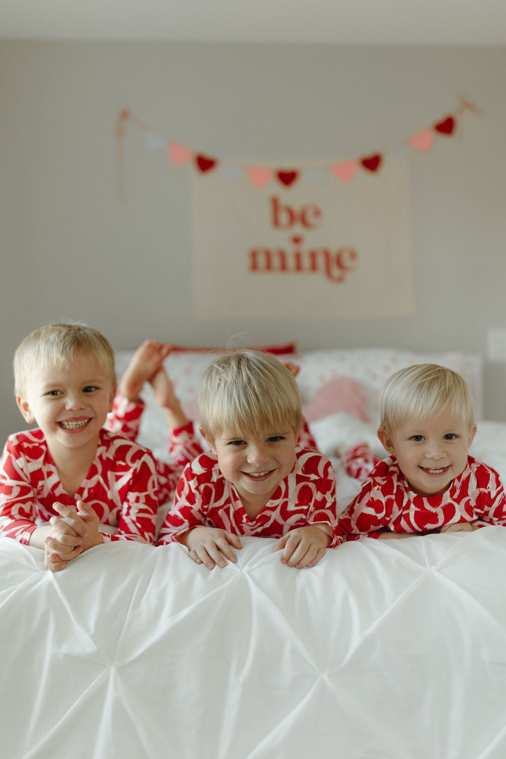 Happy Hearts Bamboo Pajama Set